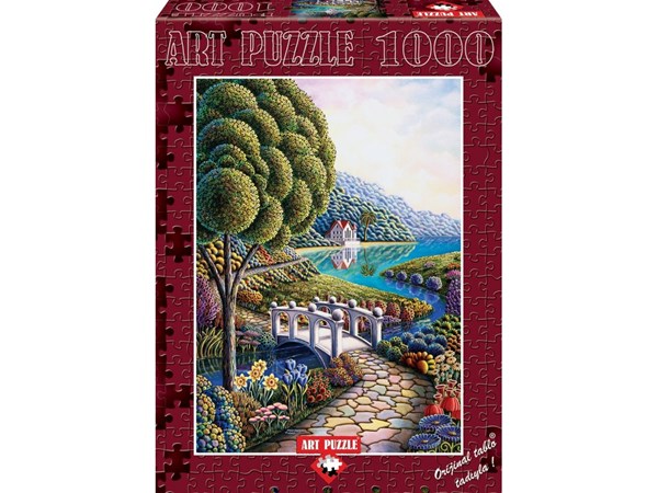 Art Puzzle (4357) - "Flower Bay" - 1000 pieces puzzle