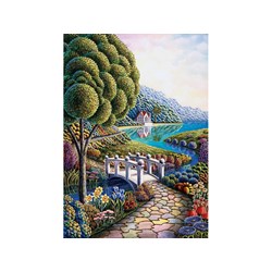 Art Puzzle (4357) - "Flower Bay" - 1000 pieces puzzle
