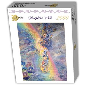 Grafika (T-00282) - Josephine Wall: "Iris, Keeper of the Rainbow" - 2000 pieces puzzle