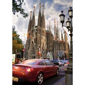 D-Toys (64288-FP06) - "La Sagrada Familia, Barcelona, Spain" - 1000 pieces puzzle
