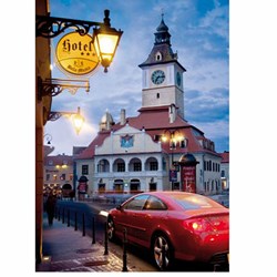 D-Toys (63052-RM06) - "Romania, Brasov, Kronstadt" - 500 pieces puzzle
