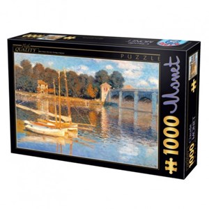 D-Toys (67548-CM03) - Claude Monet: "Bridge at Argenteuil" - 1000 pieces puzzle
