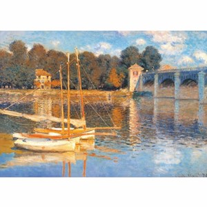 D-Toys (67548-CM03) - Claude Monet: "Bridge at Argenteuil" - 1000 pieces puzzle
