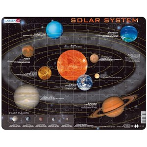 Larsen (SS1-GB) - "Solar System" - 70 pieces puzzle