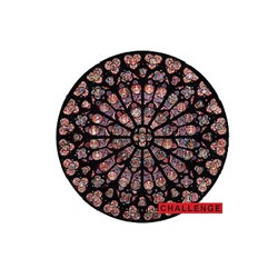 Puzzle Michele Wilson (A342-80) - "Notre Dame Rosace" - 80 pieces puzzle