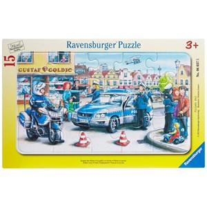 Ravensburger (06037) - "Police" - 15 pieces puzzle