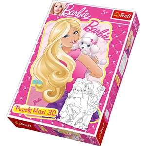 Trefl (14408) - "Barbie" - 30 pieces puzzle