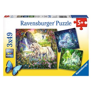 Ravensburger (09291) - "Beautiful Unicorns" - 49 pieces puzzle
