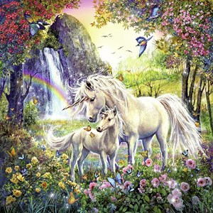 Ravensburger (09291) - "Beautiful Unicorns" - 49 pieces puzzle