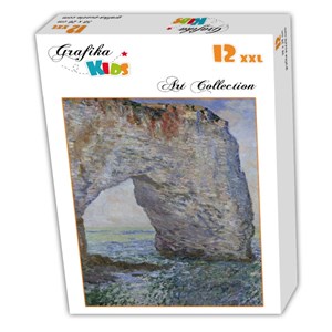 Grafika (00098) - Claude Monet: "Le Manneporte à Étretat, 1886" - 12 pieces puzzle