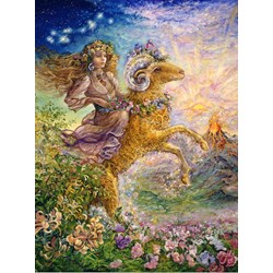 Grafika (00812) - Josephine Wall: "Zodiac Sign, Aries" - 2000 pieces puzzle