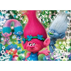 Clementoni (27249) - "Trolls" - 104 pieces puzzle