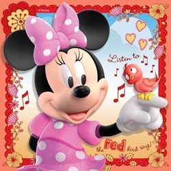 Ravensburger (07244) - "Minnie" - 25 36 49 pieces puzzle