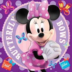 Ravensburger (07244) - "Minnie" - 25 36 49 pieces puzzle