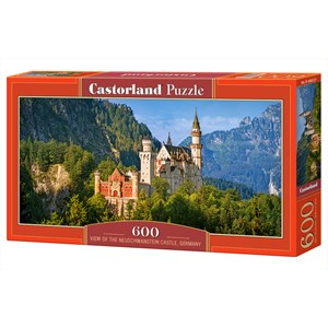 Castorland (B-060221) - "Neuschwanstein, Germany" - 600 pieces puzzle