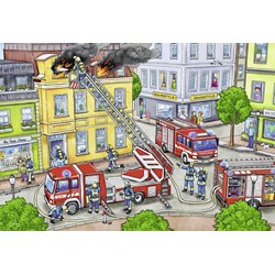 Ravensburger (07578) - "Police Action" - 12 pieces puzzle