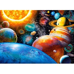Castorland (B-030262) - "Planets and their Moons" - 300 pieces puzzle