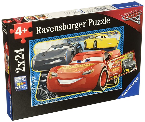 Ravensburger (07808) - "Cars 3, I Can Win!" - 24 pieces puzzle