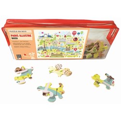 Puzzle Michele Wilson (W305-24) - "Magda, Illustrated Paris" - 24 pieces puzzle