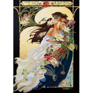 Art Puzzle (4331) - "Romantic Couple" - 1000 pieces puzzle