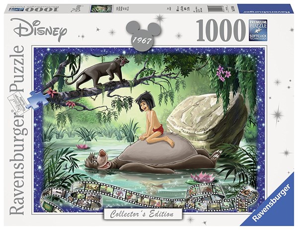 Ravensburger (19744) - "The Jungle Book" - 1000 pieces puzzle