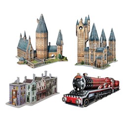 Wrebbit (Wrebbit-Set-Harry-Potter-1) - "Harry Potter Set" - 2645 pieces puzzle