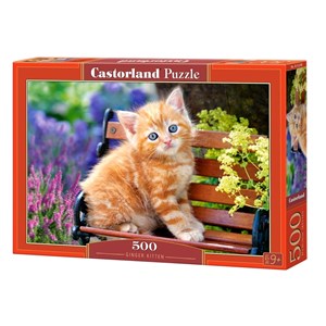 Castorland (B-52240) - "Ginger Kitten" - 500 pieces puzzle