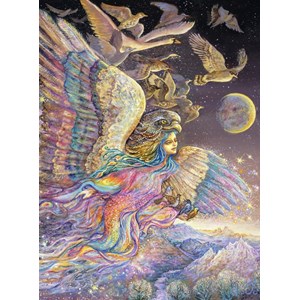 Grafika (02341) - Josephine Wall: "Ariel's Flight" - 2000 pieces puzzle