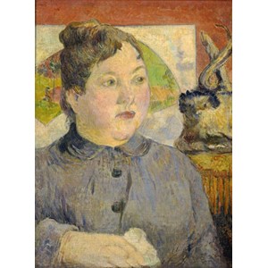 Grafika (01844) - Paul Gauguin: "Madame Alexandre Kohler, 1887-1888" - 2000 pieces puzzle