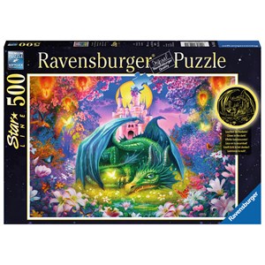 Ravensburger (14931) - "In the Dragon Forest" - 500 pieces puzzle