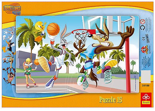 Trefl (31109) - "Lonney Tunes" - 15 pieces puzzle