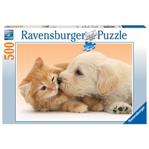 Ravensburger (14172) - "Tender Friendship" - 500 pieces puzzle