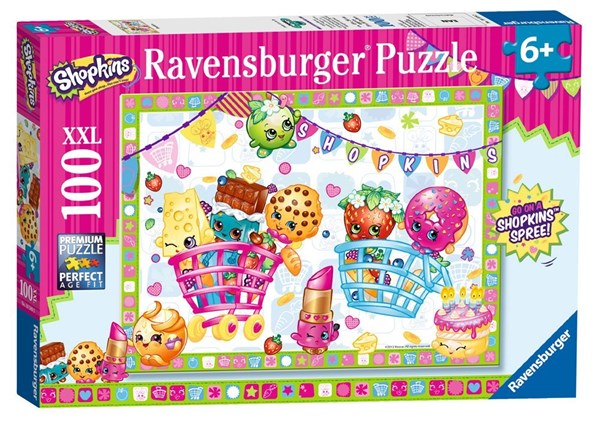 Ravensburger (10589) - "Shopkins" - 100 pieces puzzle