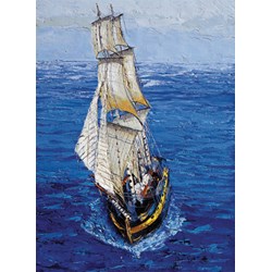 Art Puzzle (4154) - "Sailing Boat" - 500 pieces puzzle