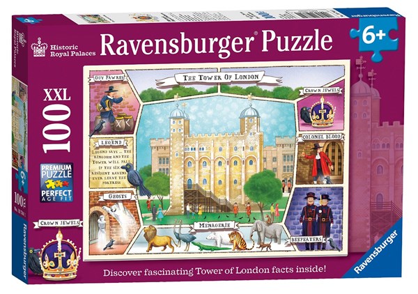 Ravensburger (10784) - "The Tower of London" - 100 pieces puzzle