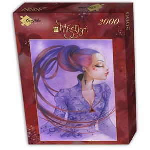 Grafika (T-00123) - Misstigri: "Violette" - 2000 pieces puzzle