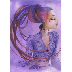 Grafika (T-00123) - Misstigri: "Violette" - 2000 pieces puzzle