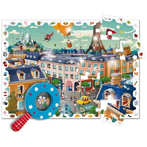 Ludattica (52462) - "City" - 108 pieces puzzle