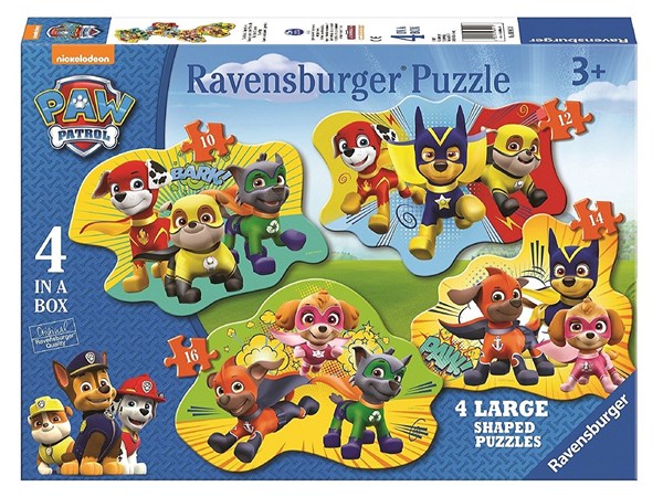 Ravensburger (06911) - "Paw Patrol" - 10 12 14 16 pieces puzzle