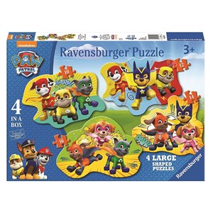 Ravensburger (06911) - "Paw Patrol" - 10 12 14 16 pieces puzzle