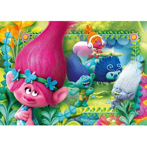 Clementoni (27961) - "Trolls" - 104 pieces puzzle