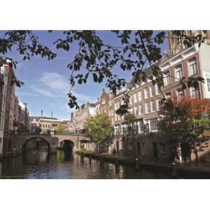 PuzzelMan (424) - "Netherlands, Utrecht, View of the canal" - 1000 pieces puzzle