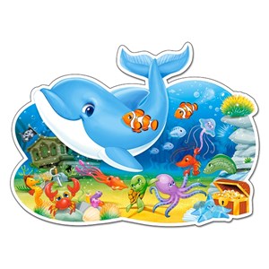 Castorland (B-120093) - "Underwater Friends" - 12 pieces puzzle
