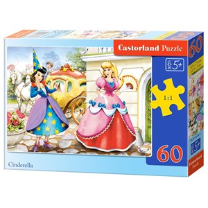 Castorland (B-06540) - "Cinderella" - 60 pieces puzzle