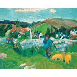 Puzzle Michele Wilson (A462-500) - Paul Gauguin: "Le Porcher" - 500 pieces puzzle