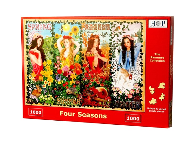 The House of Puzzles (4203) - "Four Seasons" - 1000 pieces puzzle