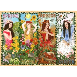 The House of Puzzles (4203) - "Four Seasons" - 1000 pieces puzzle