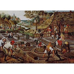 D-Toys (66947-BR01) - Pieter Brueghel the Elder: "Spring" - 1000 pieces puzzle