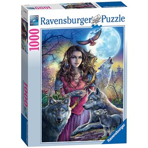 Ravensburger (19664) - "Protector of Wolves" - 1000 pieces puzzle