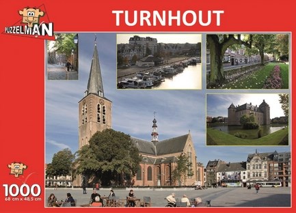 PuzzelMan (647) - "Belgium, Turnhout" - 1000 pieces puzzle